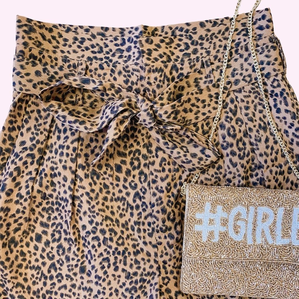 **SOLD OUT**Sugar Lips Can't Be Tamed Leopard Print High Waisted Pants - Picture 3 of 7